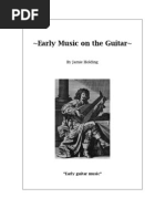 Download Early Music on the Guitar by Jamie Holding SN18951617 doc pdf
