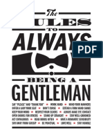 The Rules To Always Being A Gentleman
