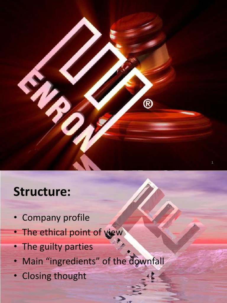what happened at enron case study