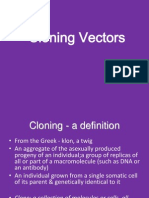 Cloning Vectors