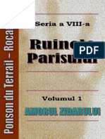 Ponson Du Terrail - Rocambole 8 - Ruinele Parisului 1 - Amorul Zidarului