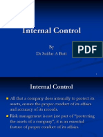 Internal Control: by DR Safdar A Butt