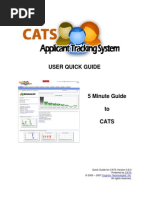 User Quick Guide: Quick Guide For CATS Version 0.8.0 Powered by © 2005 - 2007 - All Rights Reserved