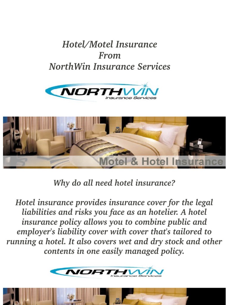 Hotel and Motel Insurance Solutions | PDF