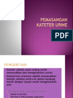 Pemasangan Kateter Urine