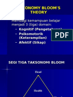 Teori Taksonomi Bloom