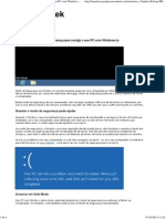 Como Usar o Modo de Segurança para Corrigir o Seu PC Com Windows (E Quando Deve) PDF
