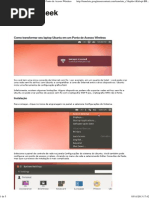 Como transformar seu laptop Ubuntu em um Ponto de Acesso Wireless.pdf