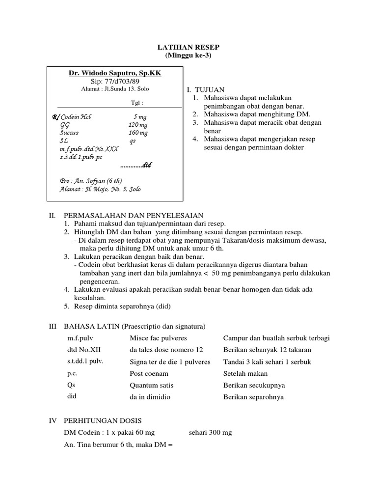 Meracik Serbuk Keras Dengan Doisis Maksimal Dan Berganda Pdf