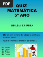 QUIZ MAT 5º (1º DIA)