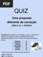Quiz SIBELE 5º ano
