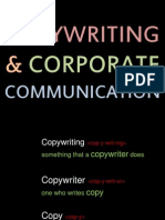 Copywriting & Corporate Communication - Rahul Kanadia