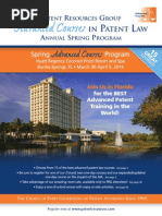 Download PRG Spring 2014 Advanced Courses Program Magalog by PRGPatentLaw SN189559635 doc pdf