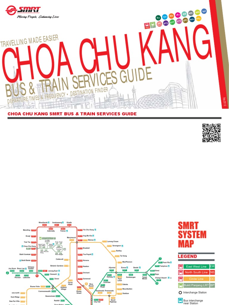 Choa Chu Kang Bus & Train Guide | PDF