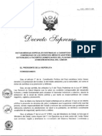 DS001 - 2013 - SA Atención Del Cáncer en El Extranjero