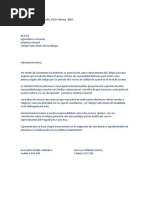 Ejemplo Carta De Exoneracion  Soalan c