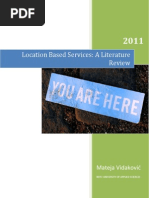 Download Location Based Services - A Literature Review by nikola-avramov-8934 SN189571350 doc pdf