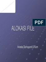 Alokasi File