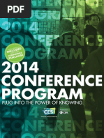 Download 2014 CES Virtual Conference Brochure by CES SN189600066 doc pdf