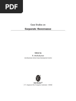 Case Studies On Corporate Governance