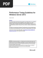 Performance Tuning Guidelines Windows Server 2012