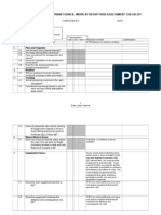 Risk Assessment West Lothian Council Work at Height Risk Assessment Checklist