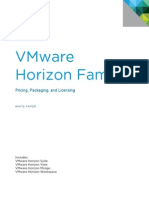 VMware View Pricing Licensing and Upgrading White Paper
