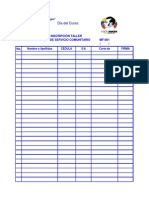 PASO 1. - Inscripcion Al Taller LSC MF 001