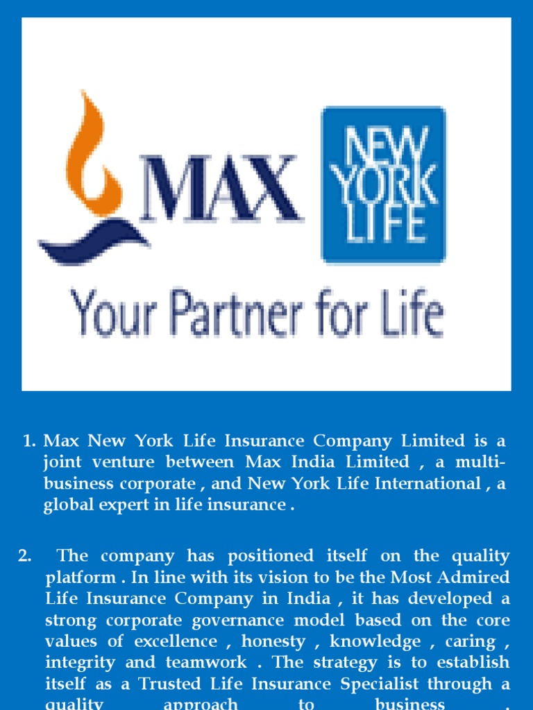 Max new york life insurancesaurabh arora Pension