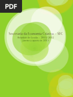 Relatório economia criativa brasil