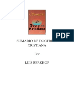 SUMARIO DE DOCTRINA CRISTIANA - Luís Berkhof