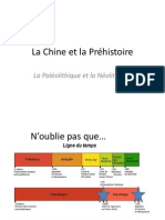 la chine et la prehistoire