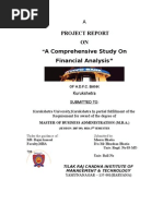 Financial Analysis(HDFC BANK)