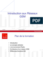 Introduction aux réseaux GSM