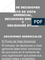 3. Decisiones Gerenciales y Eticas
