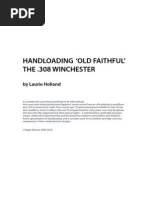 Handloading Old Faithful - The 308 Winchester 