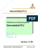 Sistema Automatizado (PLCs)