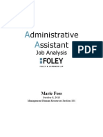 Job Analysis