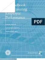 A Handbook For Measuring Employee Performance