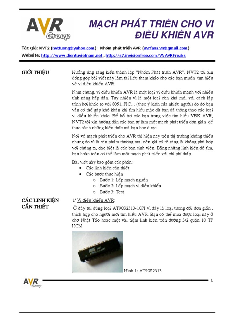 Avr Dev Simple | PDF