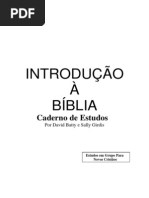 02. Caderno de Estudo Introducao a Biblia