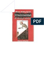 Stuart Shuterland - Irracionalidad. El Enemigo Interior Ed Alianza Madrid 1996 (Abbypc) PDF