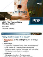 JDK7: The Future of Java Standard Edition: Simon Ritter Technology Evangelist