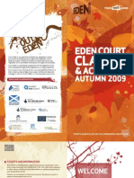 Eden Court - Autumn '09 Education Brochure