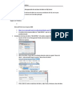 Restauracion de Base de Datos SQL Express