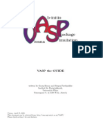 VASP Manual