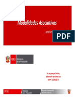 Modalidades Asociativas Min - Produccion