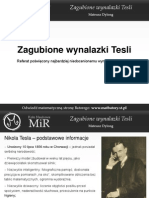 Zagubione Wynalazki Tesli