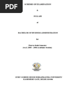 Download BBA General Syllabus by ViPuL CoLg LyF SN18974310 doc pdf
