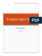 text linguistics a guide to written texts